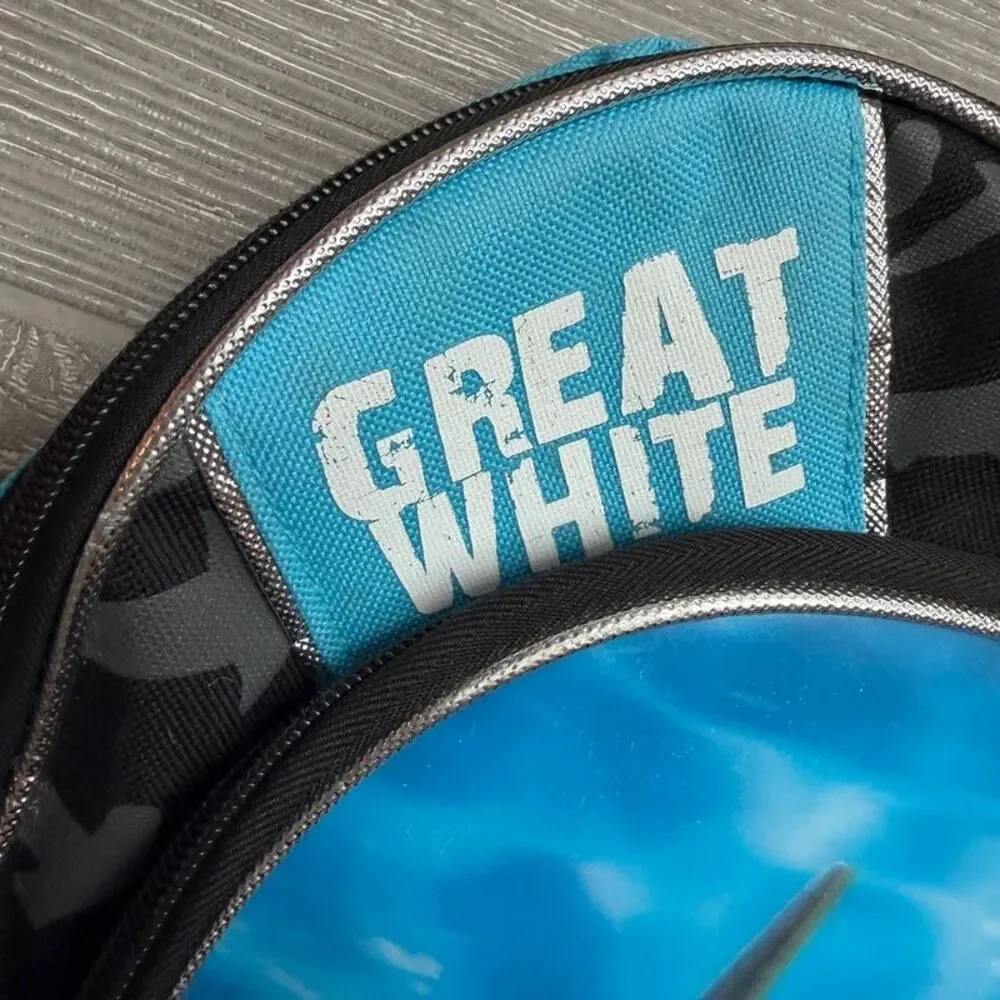 Discovery Channel Shark Week School Backpack Marine Ocean Biologist Great White